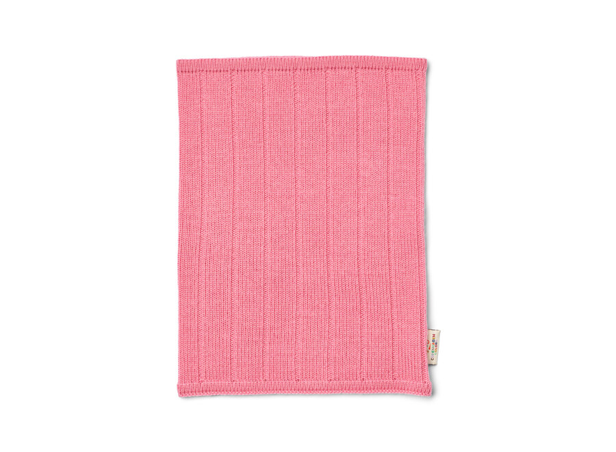BloCC Merino Rib Tube Scarf Blossom Pink