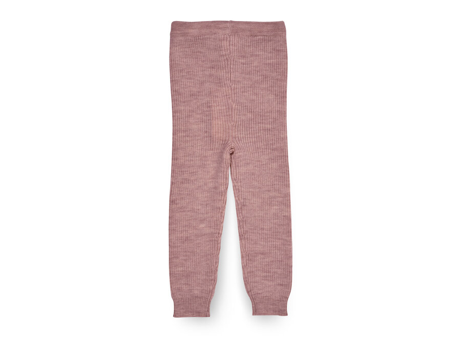 CC Merino Rib Legging Winter Rose
