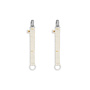 Ks 2P Pacifier Strap Lemon Dot