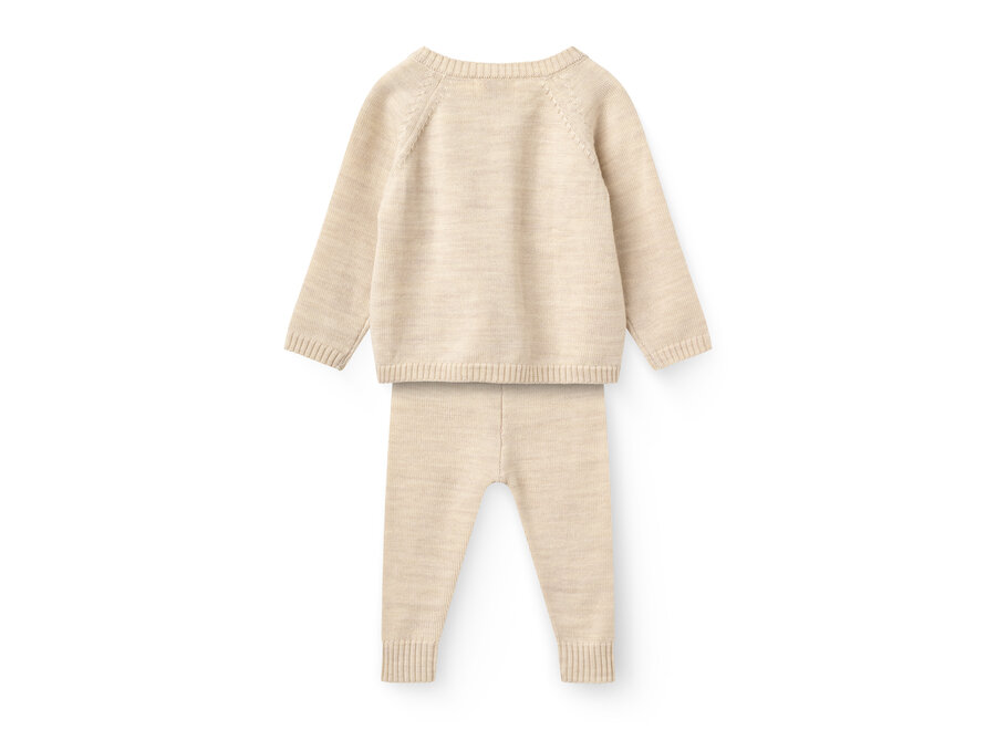 CC Classic Merino Baby Set Pale Cream