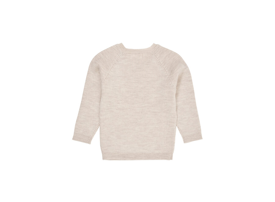 CC Merino Rib Longsleeve Cream