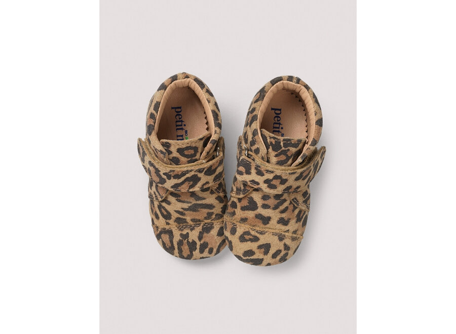 Petit Nord Shoe with Velcro Leopard