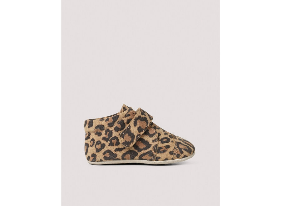 Petit Nord Shoe with Velcro Leopard