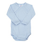 Joha wollen wikkelromper light blue