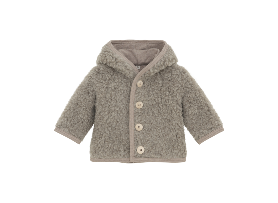 Huttelihut Jacket Pixie Wool Teddy W. Lin Camel