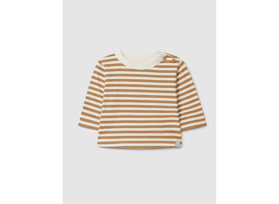 Snug Longsleeve stripe almond