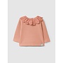 Snug Rib Longsleeve collar dark pink