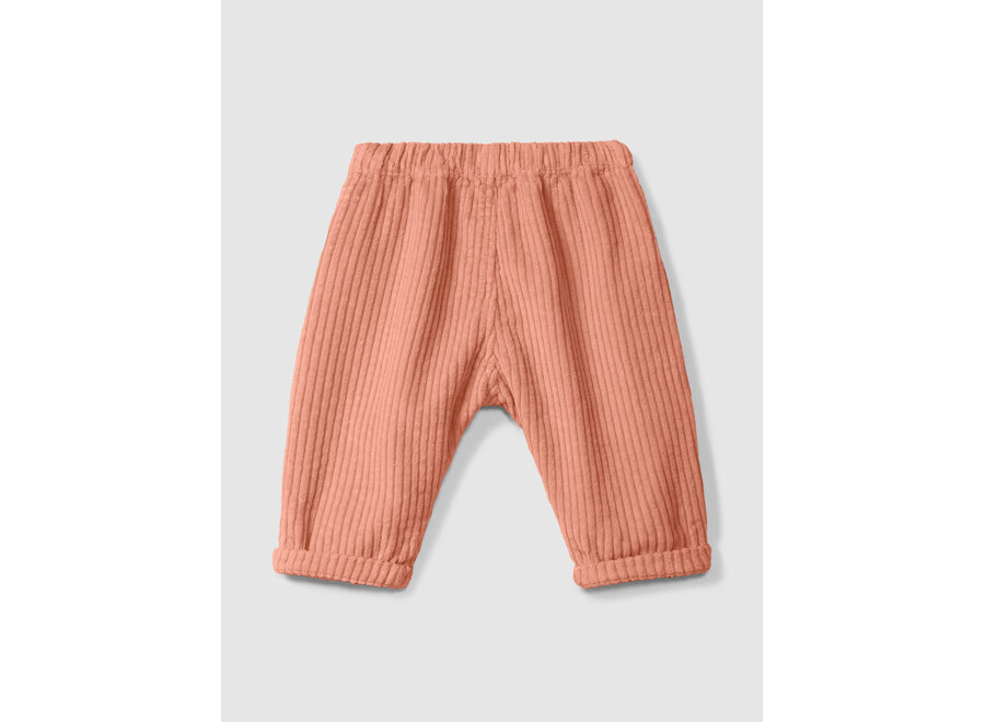 Snug broek Rib Dark Pink