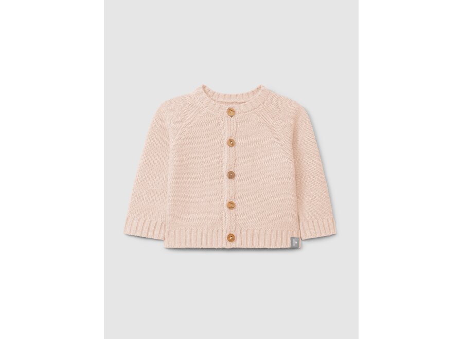 Snug Vest wol brei pink