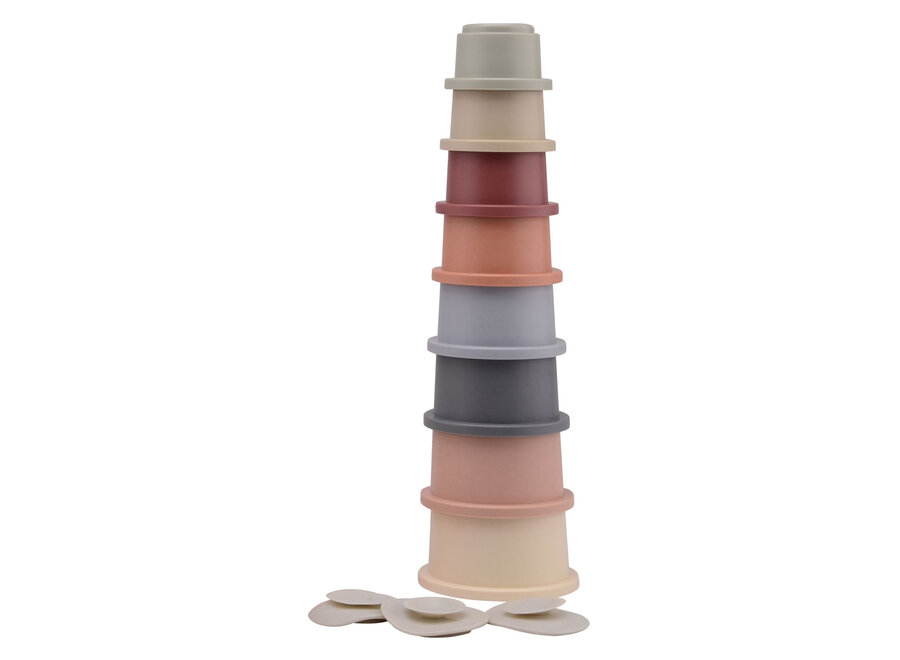 Happy World stacking animal cups