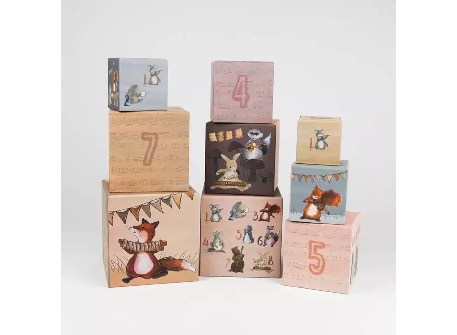 Egmont toys Stapelkubussen muzikant