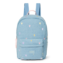 Studio Noos Midi Backpack Light Blue Hearts