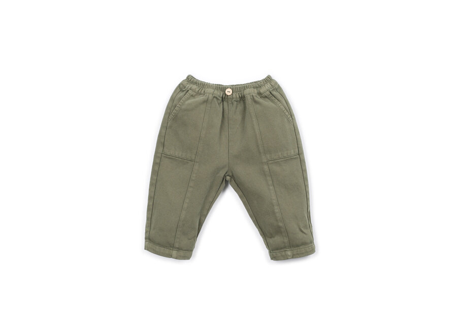 Pu Twill Trousers Stones
