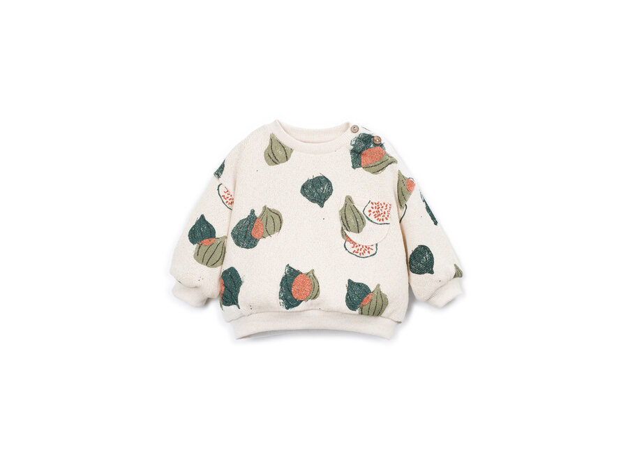 Pu Printed Jersey Sweater Sketches
