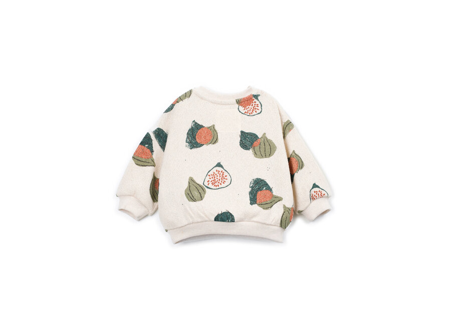 Pu Printed Jersey Sweater Sketches