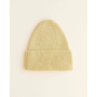 Hvid Fonzie beanie NEWBORN L. Yellow