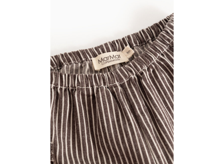 MarMar Panto Broek D. Brown Stripe