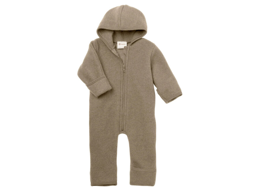 Engel Natur Wolfleece Pak Zip. Walnut