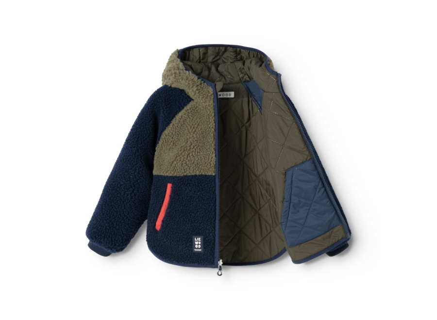 Lw Jackson Reversible Jacket Army/Navy