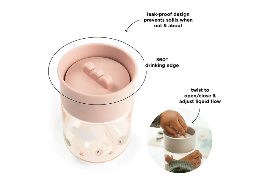 Learning cup 360° Tiny farm Powder
