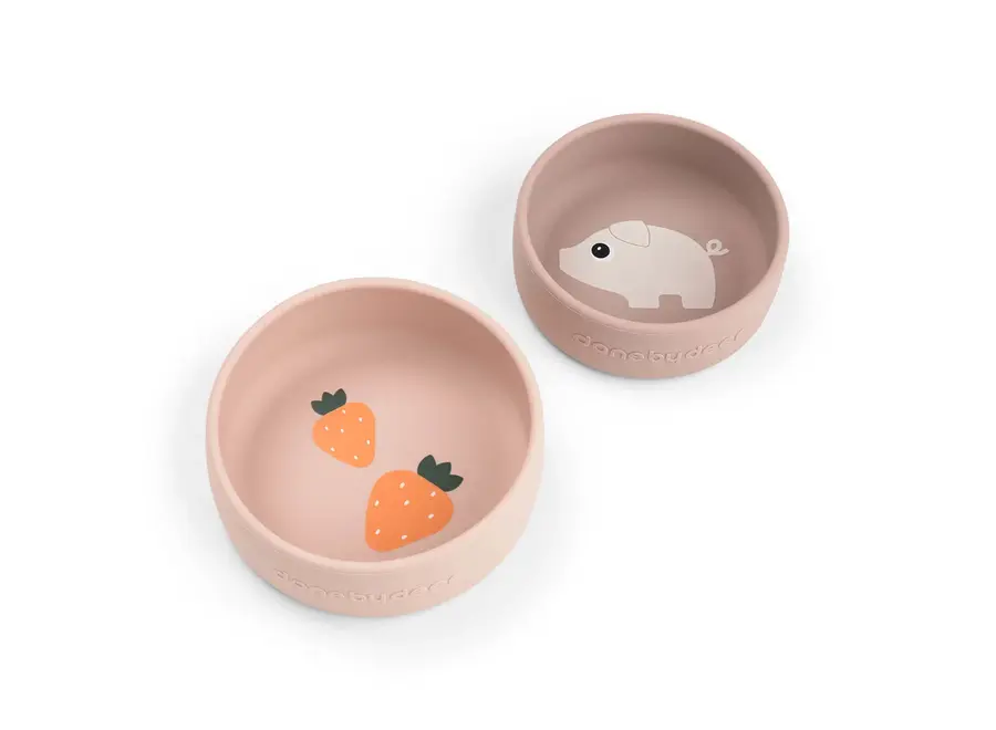 Silicone bowl set 2 pcs Pigee Powder