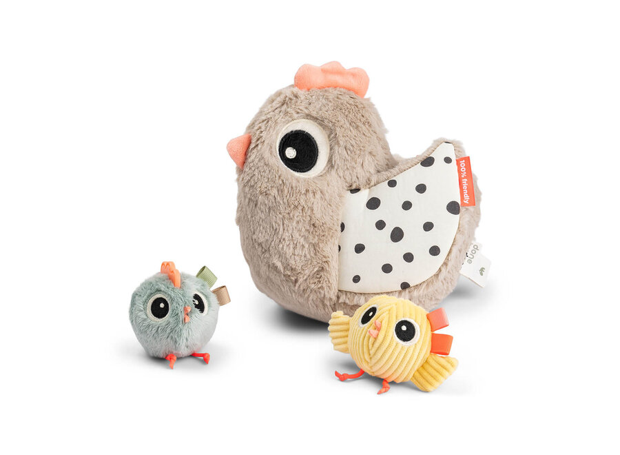 Hide&Seek activity toy Clucky Sand