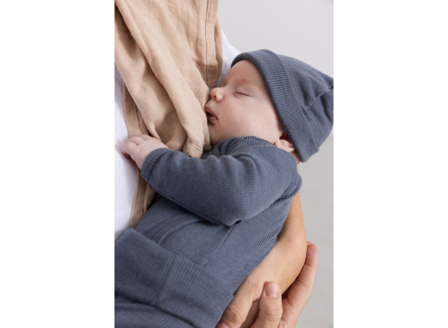 MarMar Piva Broekje Wool Rib Rainstorm