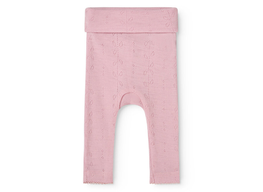 MarMar Piva Broekje Wool Rib Soft Berry