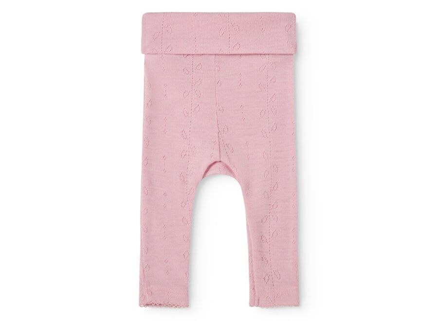MarMar Piva Broekje Wool Rib Soft Berry