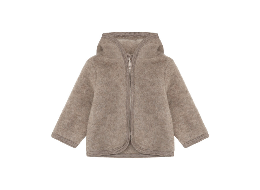 Huttelihut Jacket Wool Fleece Buttons Savannah
