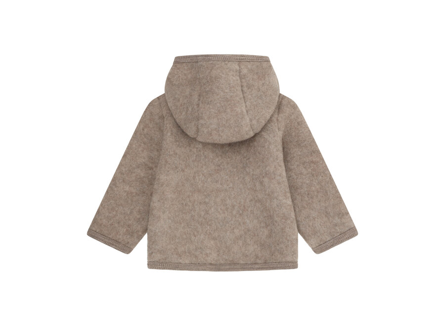 Huttelihut Jacket Wool Fleece Buttons Savannah