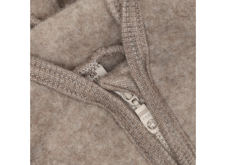 Huttelihut Jacket Wool Fleece Buttons Savannah