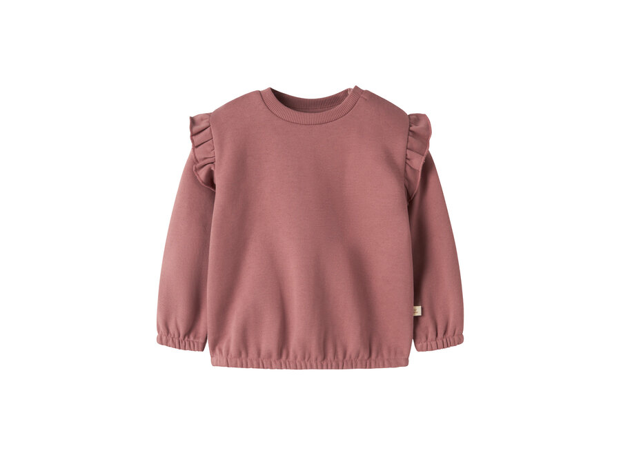 Lil' Atelier Kilano Loose Sweat Bru Withered Rose