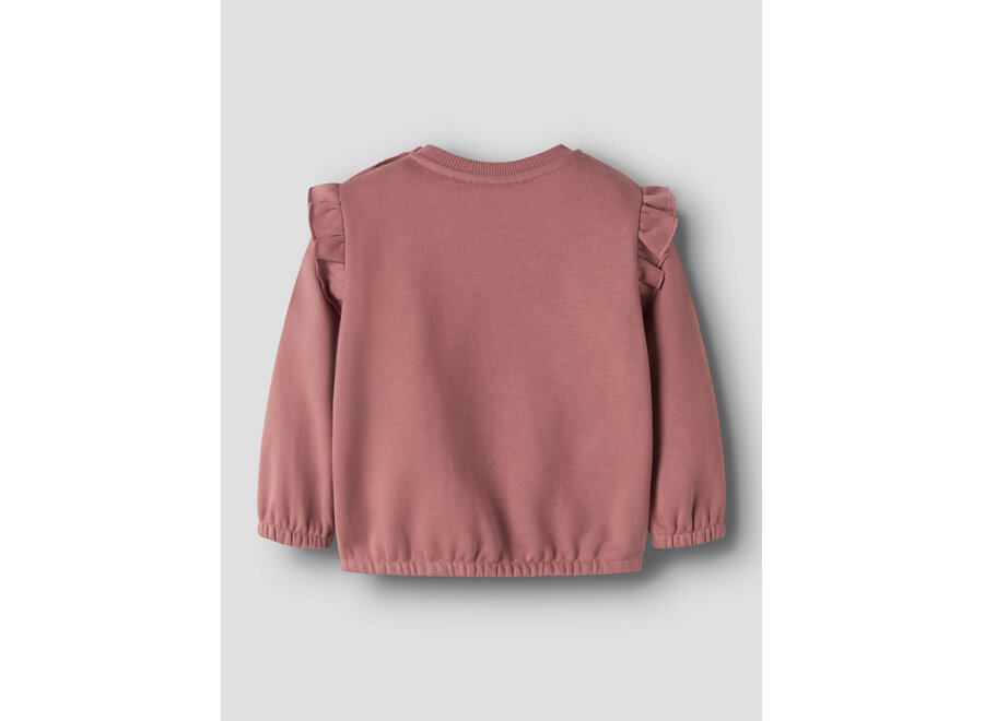 Lil' Atelier Kilano Loose Sweat Bru Withered Rose