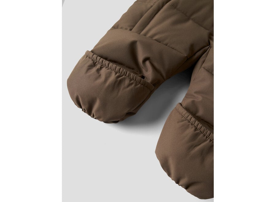 Lil' Atelier Lamedow Puffer Snowsuit Dark Earth