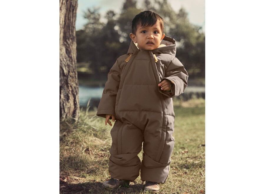 Lil' Atelier Lamedow Puffer Snowsuit Dark Earth