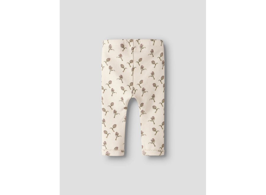 Lil' Atelier Gayo Sin Slim Leggings Turtledove Artichoke