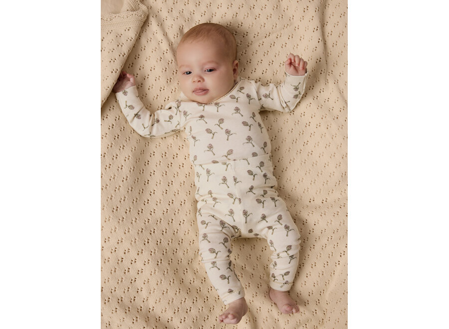 Lil' Atelier Gayo Sin Slim Leggings Turtledove Artichoke