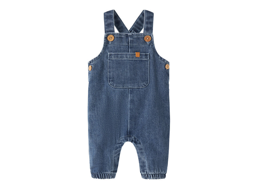 Lil' Atelier Obello Dnm Overall Dark Blue Denim