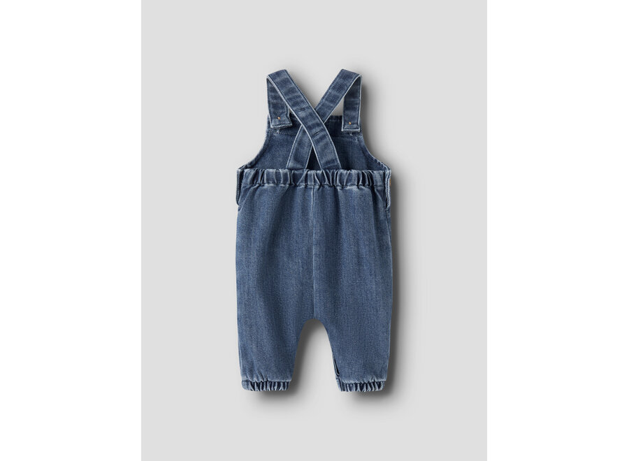 Lil' Atelier Obello Dnm Overall Dark Blue Denim