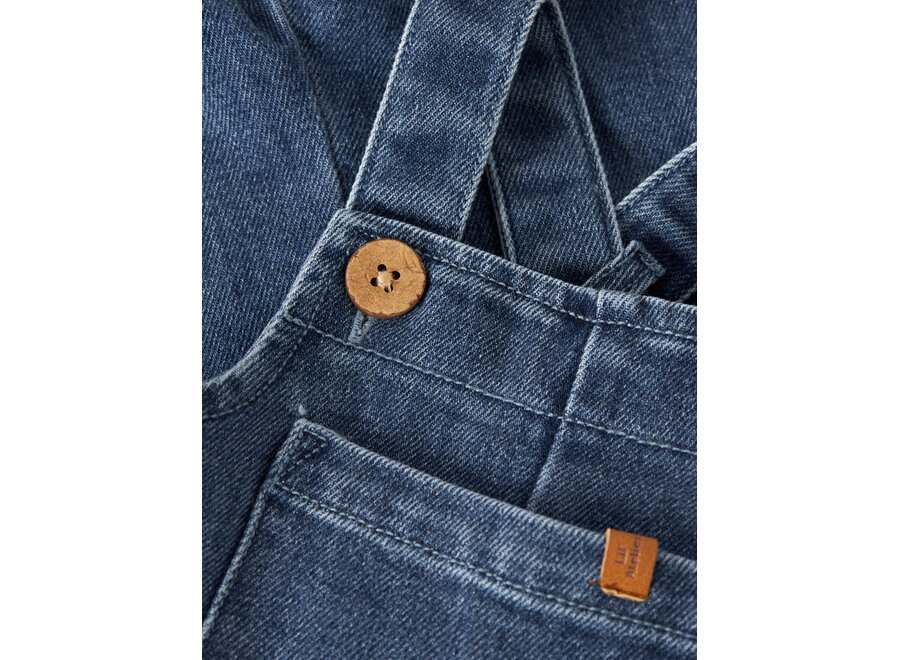 Lil' Atelier Obello Dnm Overall Dark Blue Denim