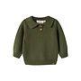 Lil' Atelier Olo Knit Polo Cypress