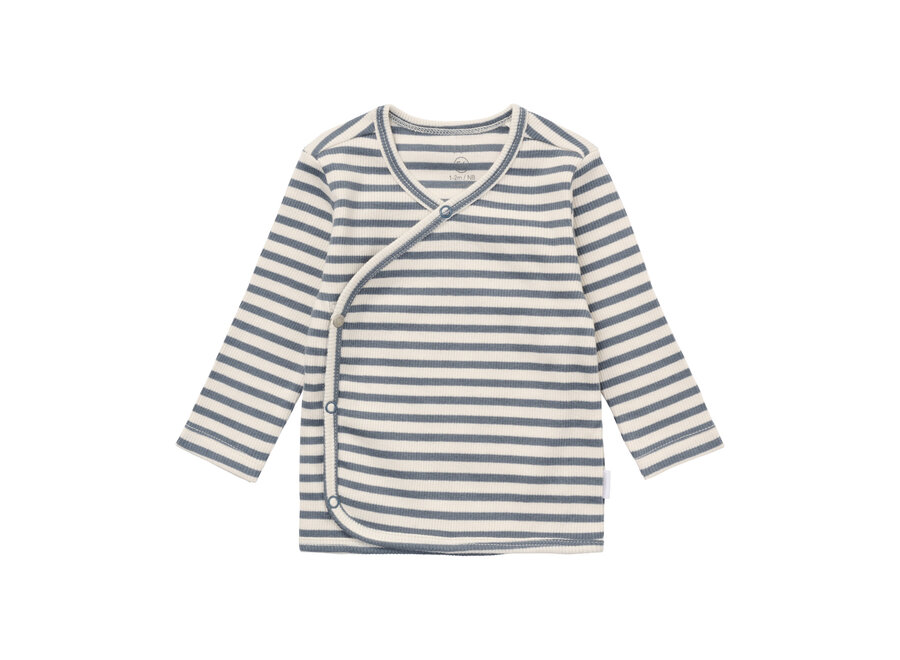 Noppies Wikkel vest stripe Stormy