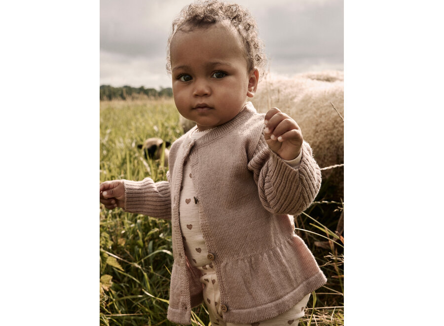 Lil' Atelier Finomo wool card Fawn