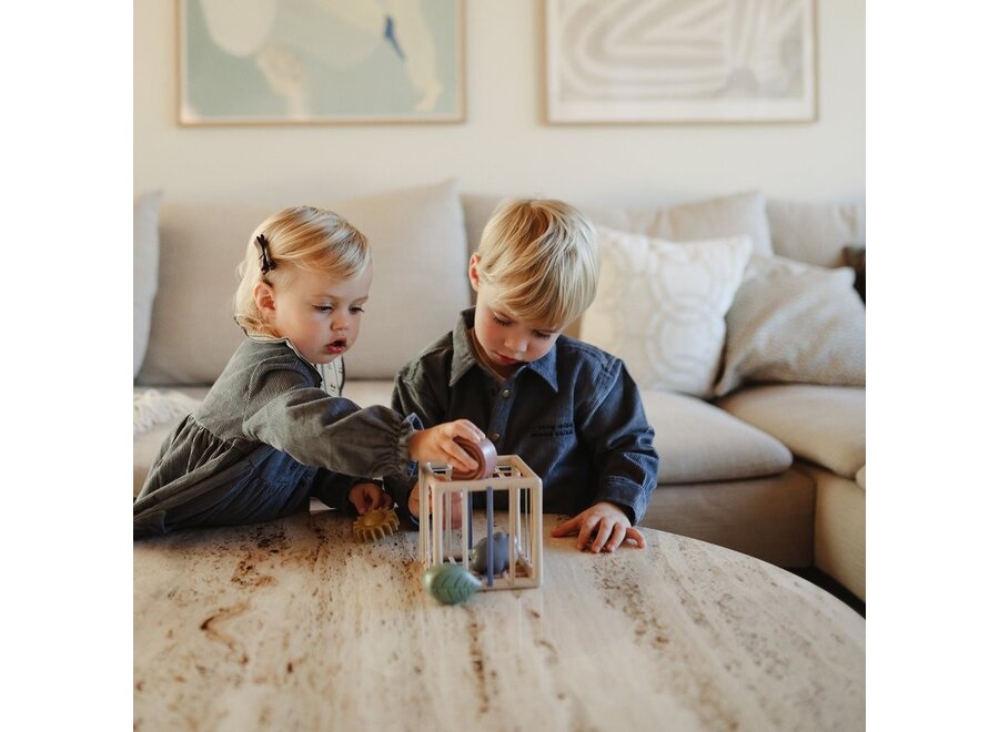 Mushie Elastic Shape Sorter