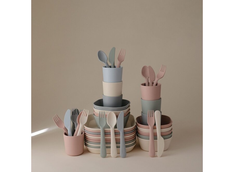 Mushie Cutlery Set Sage