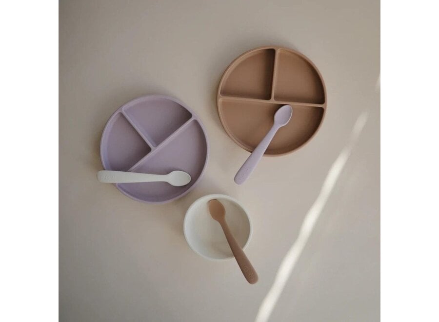 Mushie Silicone Bowl Ivory