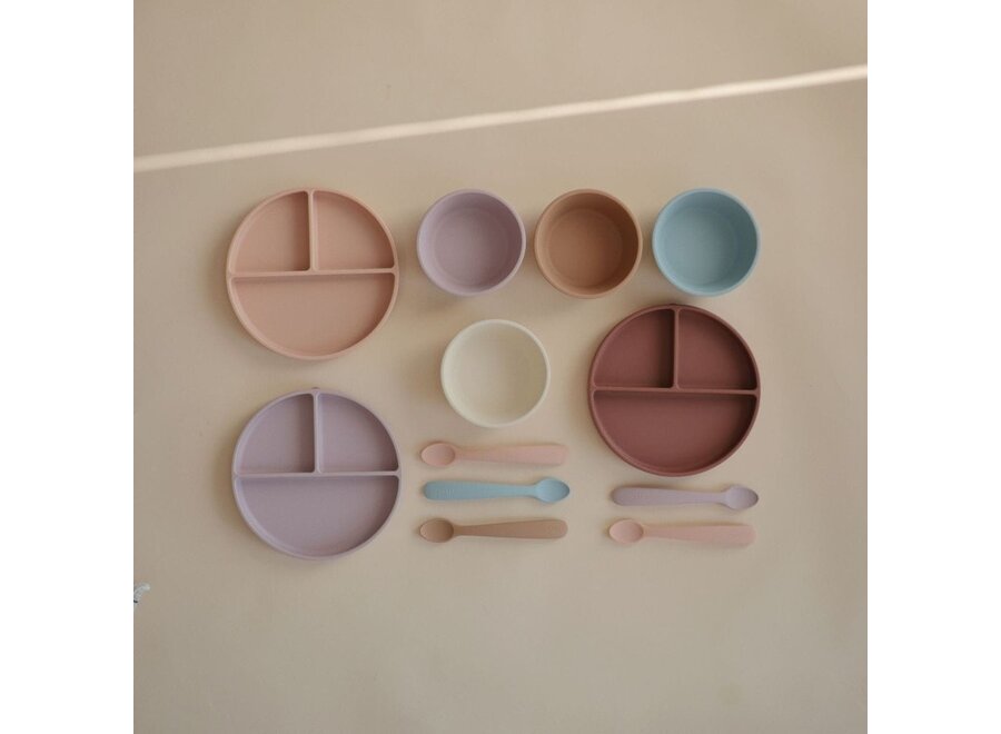 Mushie Silicone Bowl Blush