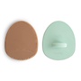 Mushie Babyborstel naturel / cambridge blue