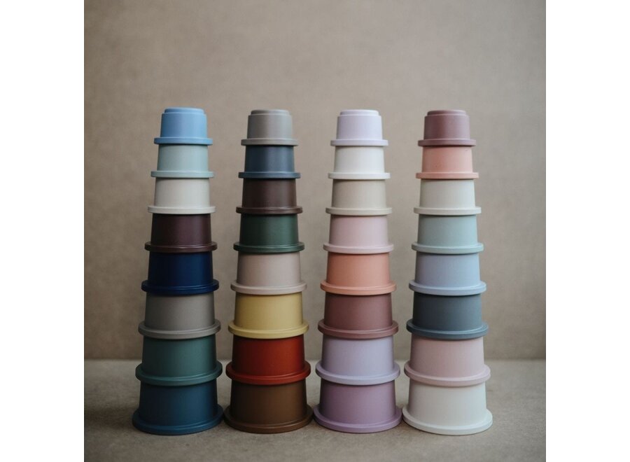Mushie stacking cups Original